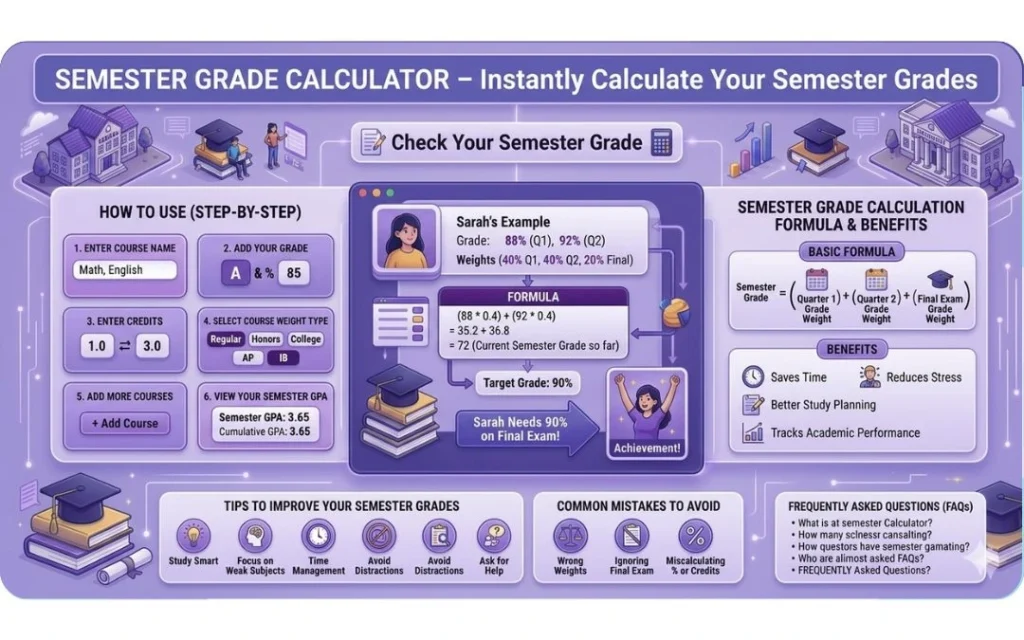 Semester Grade Calculator